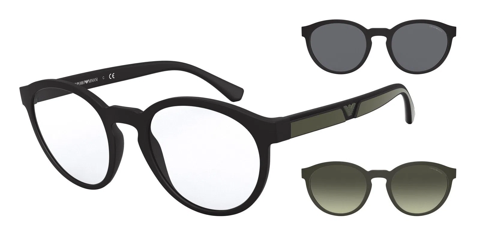 Emporio Armani 4152 Sunglasses - view 2